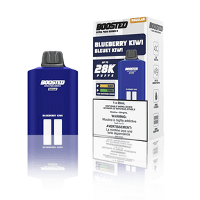 BOOSTED - Boosted Ultra Series II 28K Pod 20ml - Blueberry Kiwi - Psycho Vape