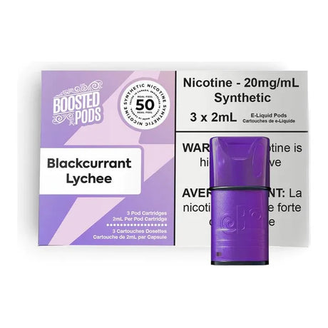 BOOSTED - BOOSTED Pods - Blackurrant Lychee - Psycho Vape