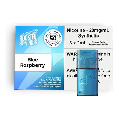BOOSTED - BOOSTED Pods - Blue Raspberry - Psycho Vape
