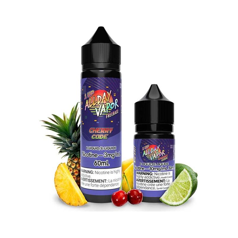 ALLDAY VAPOR - Cherry Code Salt by All Day Vapor - Psycho Vape