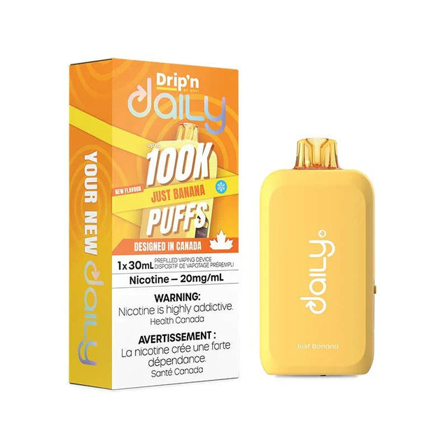 Drip'n by Envi Daily 100K - Banana Ice - Psycho Vape