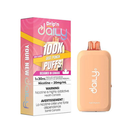 Drip'n by Envi Daily 100K - Fruit Punch Ice - Psycho Vape