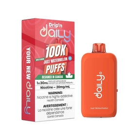 Drip'n by Envi Daily 100K - Watermelon Ice - Psycho Vape