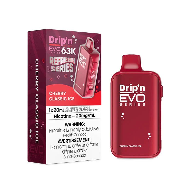 Drip'n by Envi EVO 63K - Cherry Classic Ice - Psycho Vape