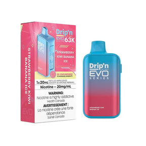 Drip'n by Envi EVO 63K - Strawberry Kiwi Banana Ice - Psycho Vape