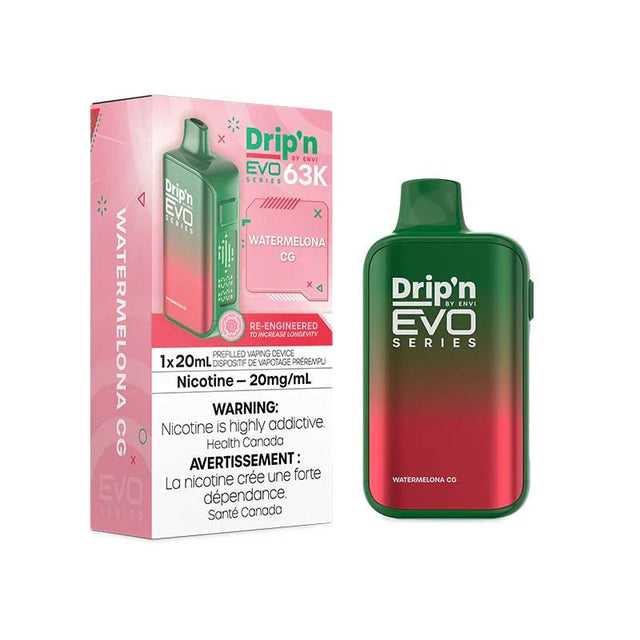 Drip'n by Envi EVO 63K - Watermelon Cantaloupe Honeydew Ice - Psycho Vape