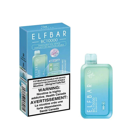 ELF BAR - ELF Bar BC10000 Disposable - Blueberry Mint - Psycho Vape