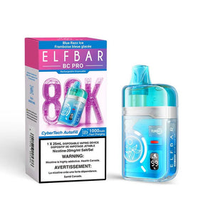 ELF BAR - ELF Bar BC Pro 80K Disposable - Blue Razz Ice - Psycho Vape