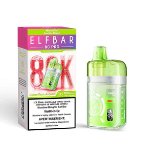 ELF BAR - ELF Bar BC Pro 80K Disposable - Miami Mint - Psycho Vape