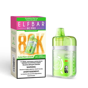 ELF BAR - ELF Bar BC Pro 80K Disposable - Strawberry Kiwi Ice - Psycho Vape