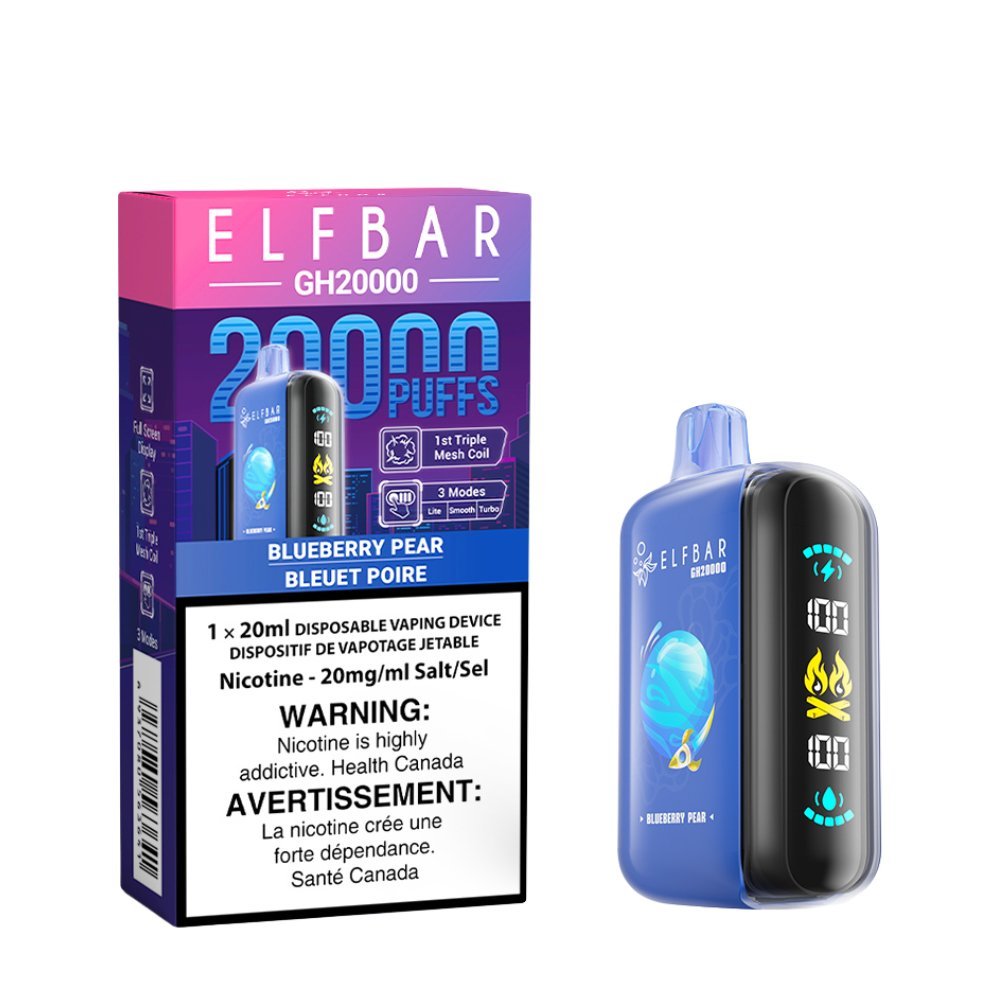 ELF BAR - ELF Bar GH20K Disposable - Blueberry Pear - Psycho Vape