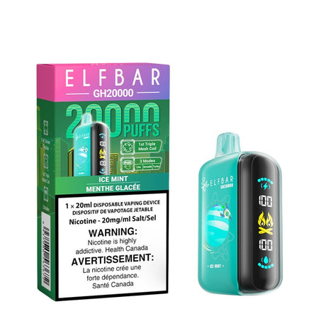 ELF BAR - ELF Bar GH20K Disposable - Ice Mint - Psycho Vape