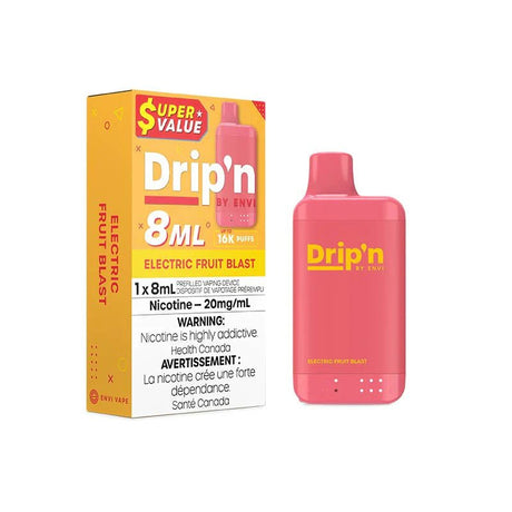 ENVI - Drip'n by Envi 16K Disposable - Electric Fruit Blast - Psycho Vape