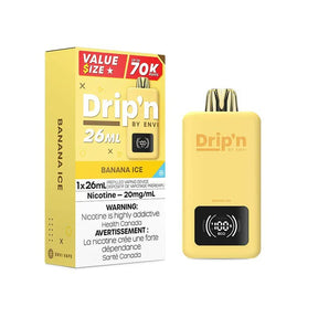 ENVI - Drip'n by Envi 70K Disposable - Banana Ice - Psycho Vape