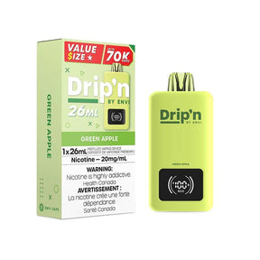 ENVI - Drip'n by Envi 70K Disposable - Green Apple - Psycho Vape
