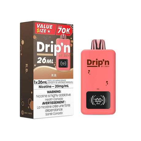 ENVI - Drip'n by Envi 70K Disposable - R.B. - Psycho Vape