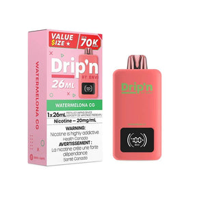 ENVI - Drip'n by Envi 70K Disposable - Watermelona CG - Psycho Vape