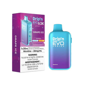 ENVI - Drip'n by Envi EVO Series 63K Disposable - Grape Ice - Psycho Vape