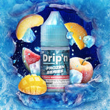 ENVI - Drip'n by Envi Frozen Salt Juice - Mango Peach Watermelon Ice Blast - Psycho Vape