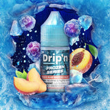 ENVI - Drip'n by Envi Frozen Salt Juice - Peach Blue Razz Ice Blast - Psycho Vape