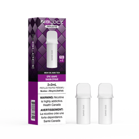 Epic Grape – ZBlock 2mL Pod 2-Pack Prefilled Pod - Psycho Vape