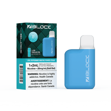 Epic Peppermint – ZBlock 2mL Starter Kit - Psycho Vape