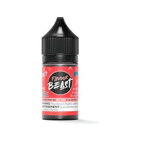 FLAVOUR BEAST - Famous Fruit KO Iced Salt by Flavour Beast E-Liquid - Psycho Vape