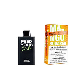 FEED - FEED 9000 Puffs Pre - filled Pod - Mango Squared - Psycho Vape