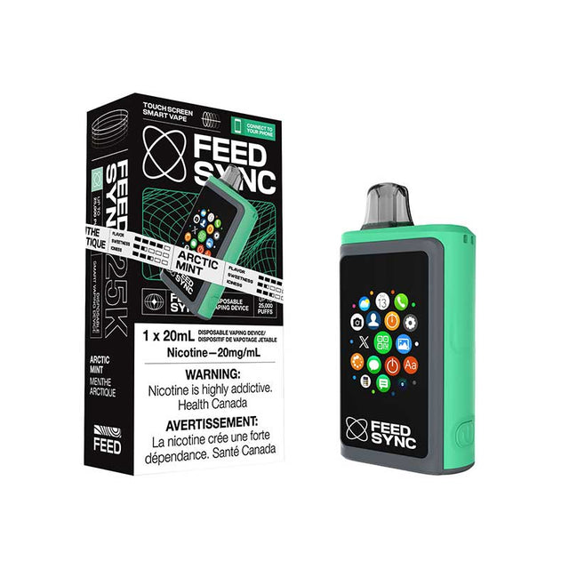 FEED - FEED Sync 25K Disposable - Arctic Mint - Psycho Vape