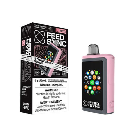 FEED - FEED Sync 25K Disposable - Strawberry Guava - Psycho Vape