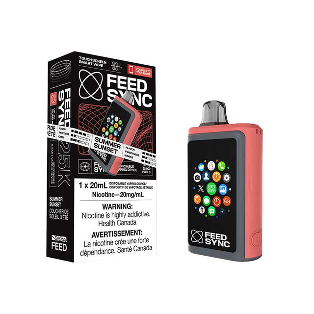 FEED - FEED Sync 25K Disposable - Summer Sunset - Psycho Vape