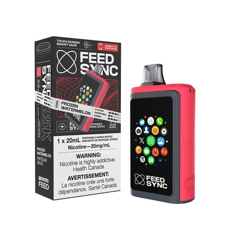 FEED - FEED SYNC 25k Puffs Disposable Vape – Frozen Watermelon - Psycho Vape