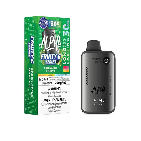 Flavour Beast Alpha 80K - Green Apple Fruity G - Psycho Vape