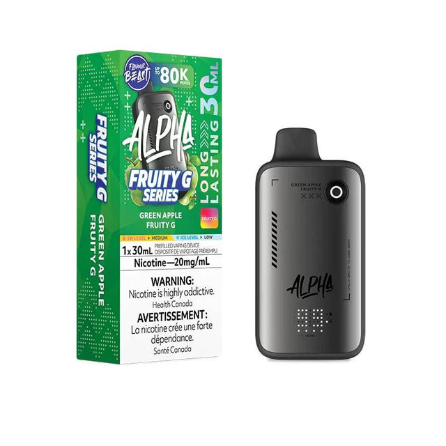Flavour Beast Alpha 80K - Green Apple Fruity G - Psycho Vape