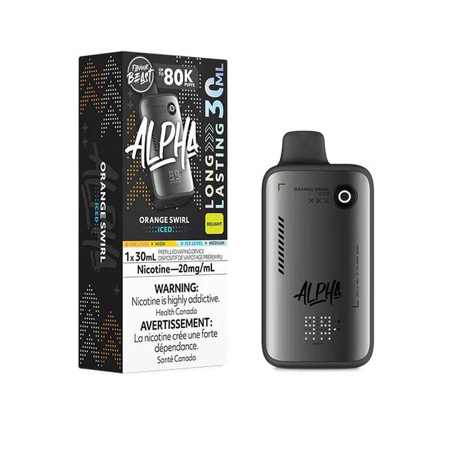 Flavour Beast Alpha 80K - Orange Swirl - Psycho Vape