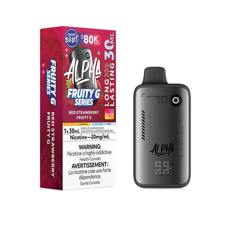 Flavour Beast Alpha 80K - Red Strawberry Fruity G - Psycho Vape