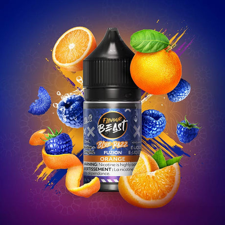 FLAVOUR BEAST - Blue Razz Fuzion Orange by Flavour Beast Salt - Psycho Vape