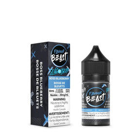FLAVOUR BEAST - Boss Blueberry Iced by Flavour Beast - Salt Nic Vape Juice - Psycho Vape