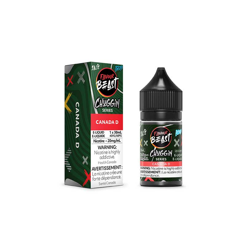 FLAVOUR BEAST - Chuggin Canada D Iced Salt by Flavour Beast E - Liquid - Psycho Vape