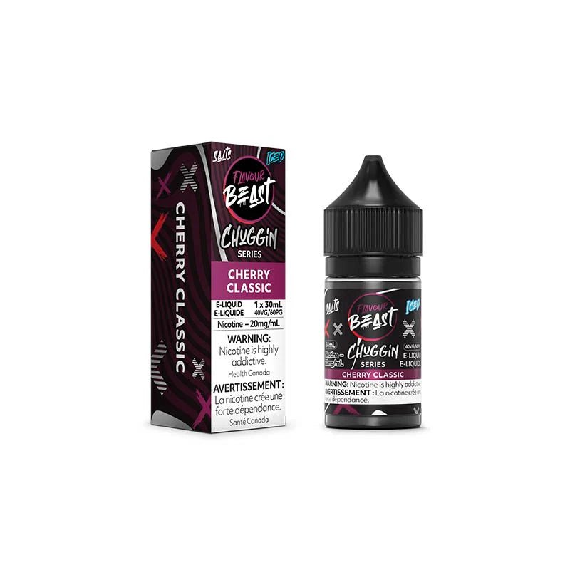 FLAVOUR BEAST - Chuggin Cherry Classic Iced Salt by Flavour Beast E - Liquid - Psycho Vape