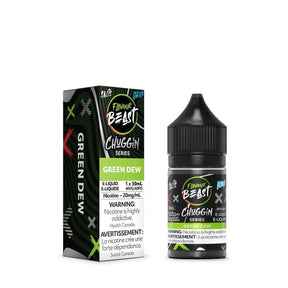 FLAVOUR BEAST - Chuggin Green Dew Iced by Flavour Beast - Salt Nic Vape Juice - Psycho Vape