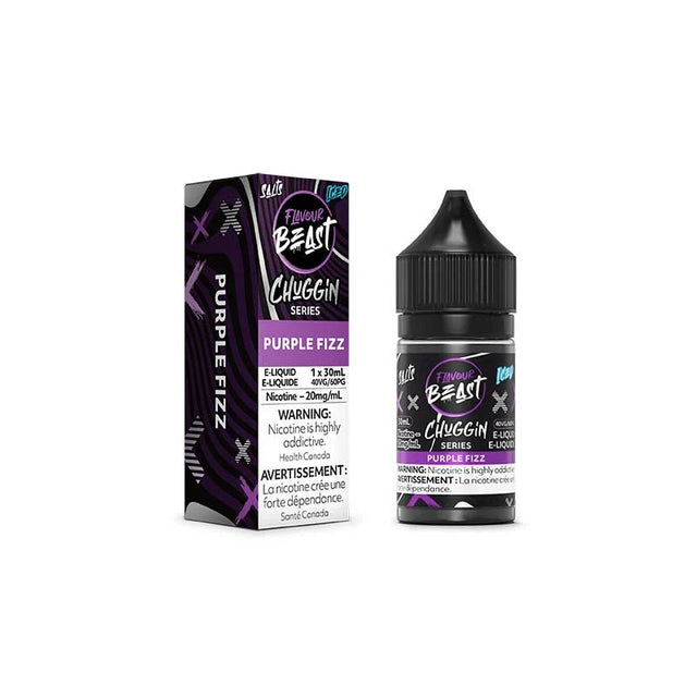 FLAVOUR BEAST - Chuggin Purple Fizz Iced Salt by Flavour Beast E - Liquid - Psycho Vape