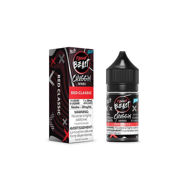 FLAVOUR BEAST - Chuggin Red Classic Iced Salt by Flavour Beast E - Liquid - Psycho Vape