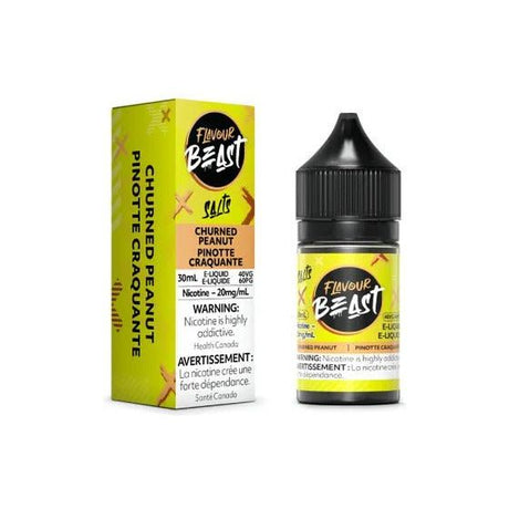 FLAVOUR BEAST - Churned Peanut Salt by Flavour Beast E - Liquid - Psycho Vape