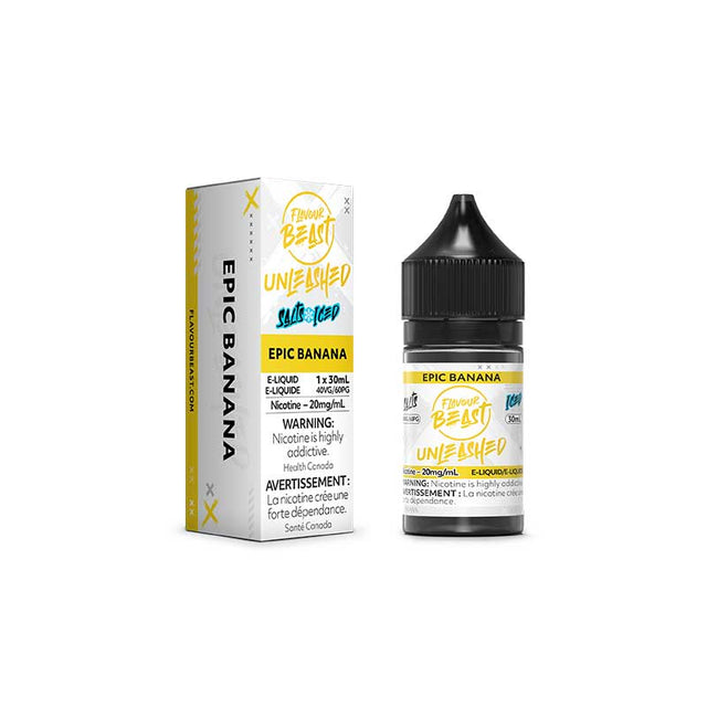 FLAVOUR BEAST - Epic Banana Iced Unleashed Salt by Flavour Beast E - Liquid - Psycho Vape