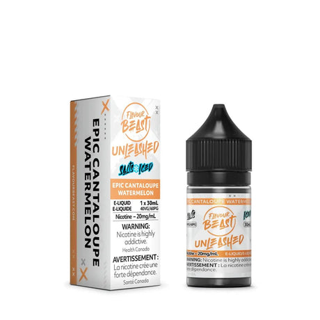FLAVOUR BEAST - Epic Cantaloupe Watermelon Unleashed by Flavour Beast - Salt Nic Vape Juice - Psycho Vape