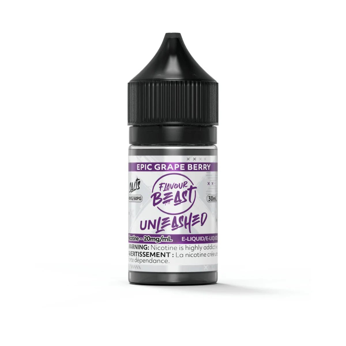 FLAVOUR BEAST - Epic Grape Berry Unleashed Salt by Flavour Beast E - Liquid - Psycho Vape