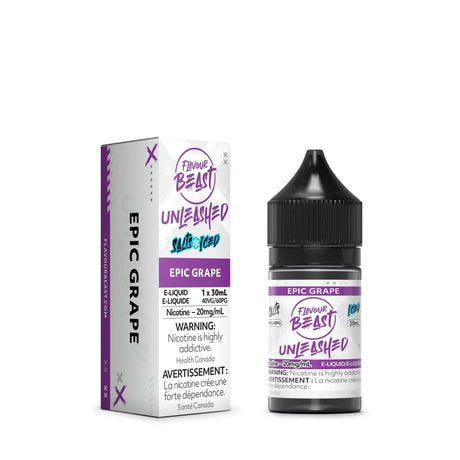 FLAVOUR BEAST - Epic Grape Unleashed by Flavour Beast - Salt Nic Vape Juice - Psycho Vape