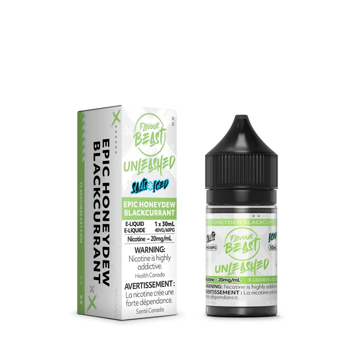 FLAVOUR BEAST - Epic Honeydew Blackcurrant Unleashed by Flavour Beast - Salt Nic Vape Juice - Psycho Vape