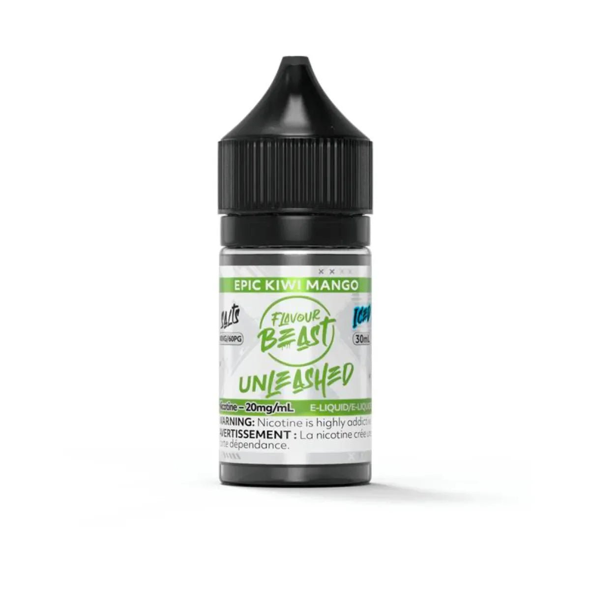 FLAVOUR BEAST - Epic Kiwi Mango ICED Unleashed Salt by Flavour Beast E - Liquid - Psycho Vape